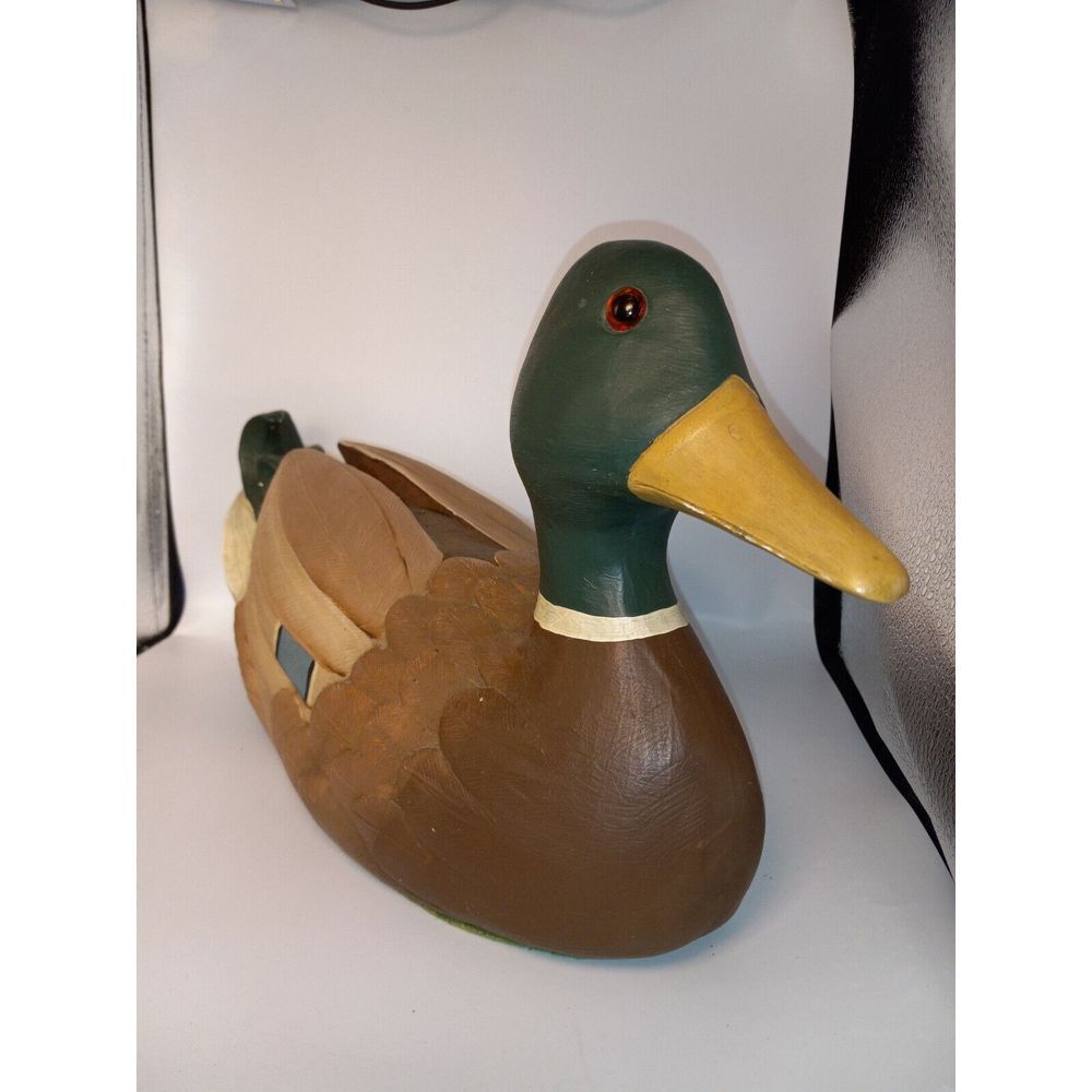 Vintage - 1981 Florentine Art Studio Inc- Ceramic Duck - Mallard 17x 9.5x 8.5